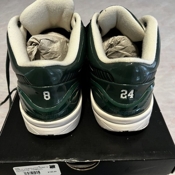 Kobe 4 Protro Undefeated Milwaukee Bucks Green - Size US 11 main image 4